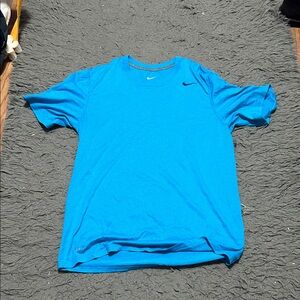 Nike Men's Vibrant Blue Short Sleeve Tee